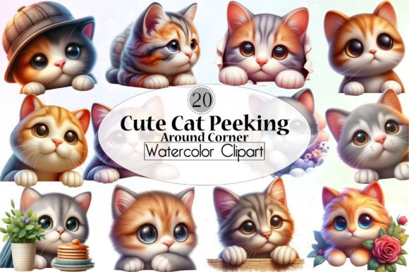 Cute Cat Peeking Around Corner Clipart: A Practical Guide for Engaging Visual Design