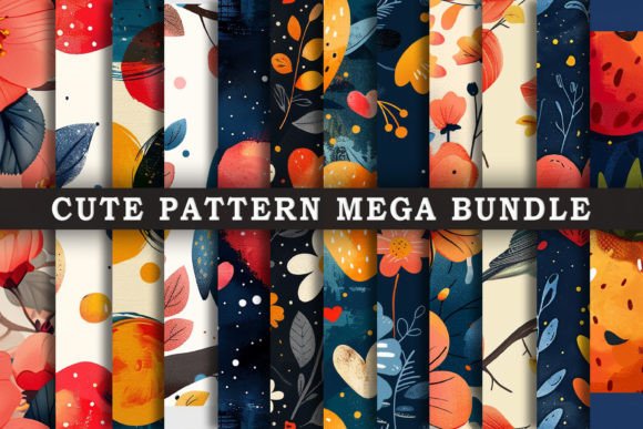 Cute Pattern Background Bundle: A Design Resource Guide