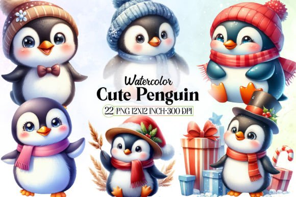 Cute Penguin Watercolor Clipart: A Practical Guide to Selecting and Using Digital Assets