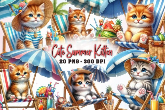 Cute Summer Kitten Sublimation: Practical Applications for Creators and Small Businesses