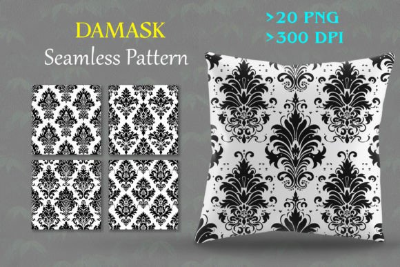 Damask Seamless Pattern: Elevating Visual Design