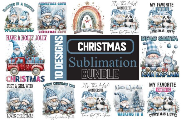 Evaluating a Christmas Sublimation Bundle PNG for Holiday Projects
