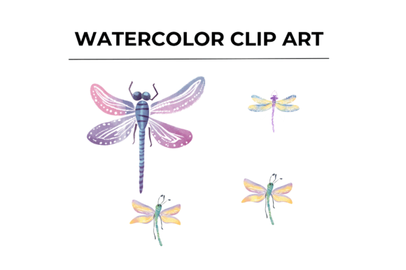 Evaluating Dragonfly Clipart for Creative and Educational Projects