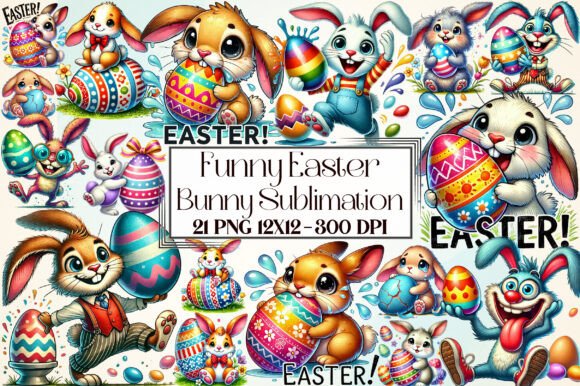 Funny Easter Bunny Sublimation Clipart: A Practical Guide for Creative Projects