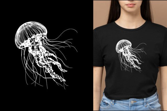 Jellyfish Women T Shirt and Ocean Shirt D.4: Material Science, Design Utility, and Sustainable Application