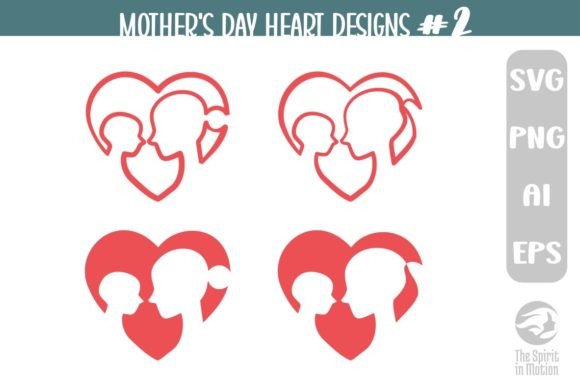 Mother’s Day Heart Designs - Vol.02: Practical Applications for Creators and Businesses