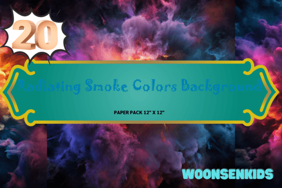 Radiating Smoke Colors Background Watercolor: A Guide to Ethereal Digital Design
