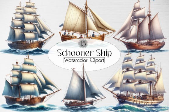 Schooner Ship Sublimation Clipart: A Practical Guide for Maritime Creators