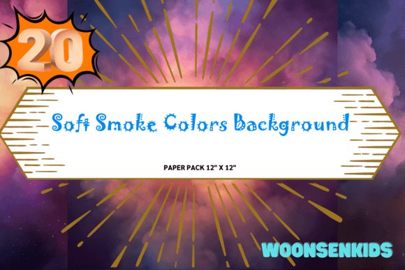Soft Smoke Watercolor PNGs for KDP & Digital Design